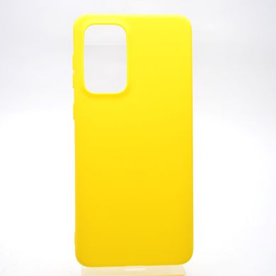 Чехол силиконовый защитный Candy для Samsung A336 Galaxy A33 Желтый