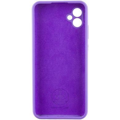 Чехол накладка Silicon Case Full Camera Lakshmi AAA Samsung Galaxy A06 (A065) Purple (Фиолетовый)