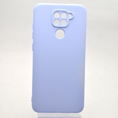 Чохол накладка Silicone case Full Camera Lakshmi для Xiaomi Redmi Note 9 Dasheen/Світло-фіолетовий