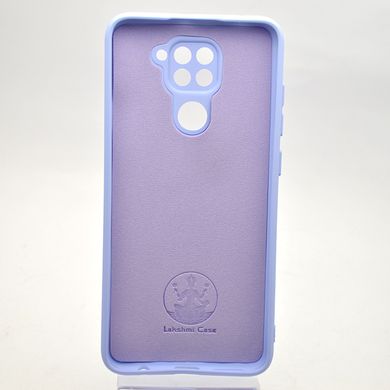 Чохол накладка Silicone case Full Camera Lakshmi для Xiaomi Redmi Note 9 Dasheen/Світло-фіолетовий