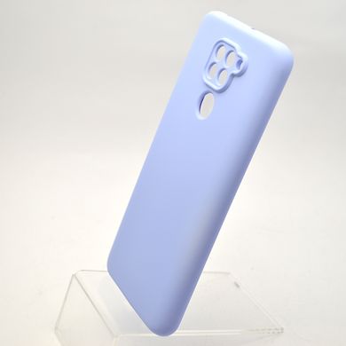 Чехол накладка Silicone case Full Camera Lakshmi для Xiaomi Redmi Note 9 Dasheen/Светло-фиолетовый