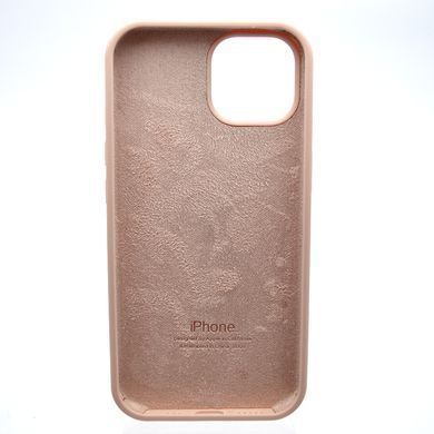 Чехол накладка Silicon Case Full Cover для iPhone 15 Pink Sand