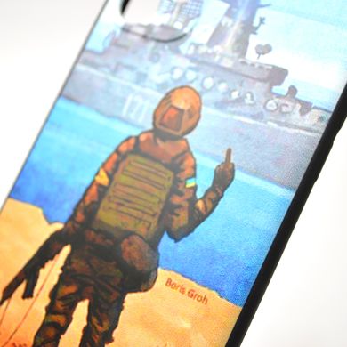 Чехол с патриотическим принтом TPU Print Ukrainian Brand для iPhone 11