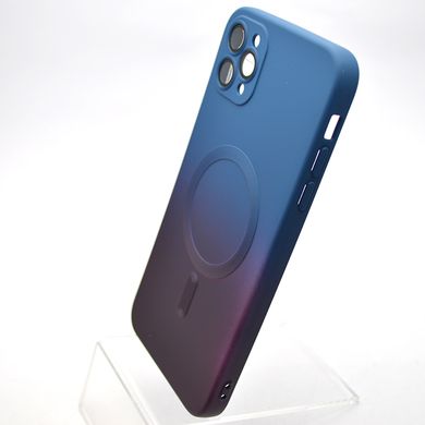 Чохол накладка з MagSafe Bright Case для Apple iPhone 11 Pro Max Plum-Blue