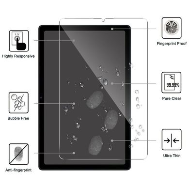 Защитное стекло Epic для Samsung Tab A9 Plus 11" Galaxy X210/X215 Transparent, Прозрачный