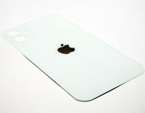Задня кришка Apple iPhone 12 White HC (з великим отвором під камеру)