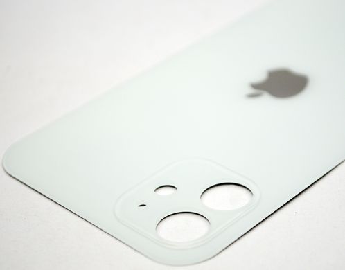 Задня кришка Apple iPhone 12 White HC (з великим отвором під камеру)
