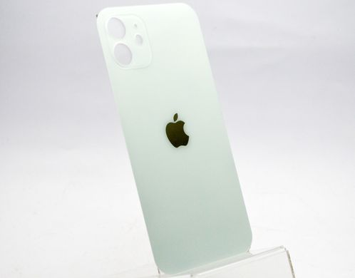 Задня кришка Apple iPhone 12 White HC (з великим отвором під камеру)