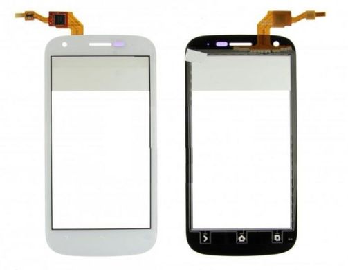 Touchscreen (сенсор) для телефону Fly IQ443 Trend White Original TW