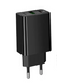 МЗП Hoco CS94A Home 1Type-C + 1 USB 20W Black