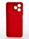 Чохол накладка Silicon Case Full Camera для Realme C53 Red/Красный