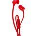 Наушники проводные с микрофоном JBL T110 Red (JBLT110RED)