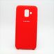 Чехол накладка Silicon Cover for Samsung A600 Galaxy A6 2018 Red Copy
