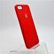 Чехол силикон TPU Leather Case iPhone 7/8 Red тех. пакет