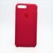 Чохол накладка Silicon Case for iPhone 7 Plus/8 Plus Burgundy (37) Copy