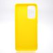 Чохол силіконовий захисний Candy для Samsung A336 Galaxy A33 Жовтий