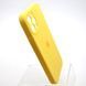 Силіконовий чохол накладка Silicon Case Full Camera для iPhone 12 Pro Max Yellow