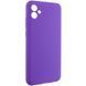 Чехол накладка Silicon Case Full Camera Lakshmi AAA Samsung Galaxy A06 (A065) Purple (Фиолетовый)