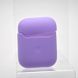 Чохол накладка Silicon Case Slim для AirPods 1/2 Purple/Фіолетовий