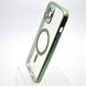 Чехол накладка с MagSafe Stylish Case для Apple iPhone 12 Pro Max Dark Green