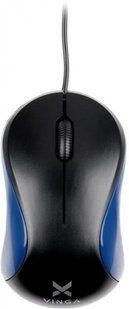 Мышка проводная Vinga MS-882 Black-Blue