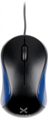 Мишка дротова Vinga MS-882 Black-Blue
