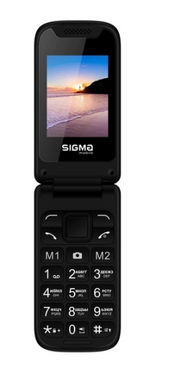 Телефон SIGMA X-style 241 Snap (Black)