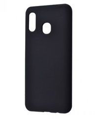 Чехол накладка Soft Touch TPU Case for Samsung A30 Black