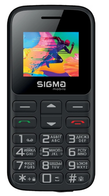 Телефон SIGMA Comfort 50 HIT2020 (black)