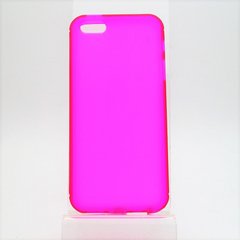 Чохол накладка силікон SGP NEW iPhone 5 Pink