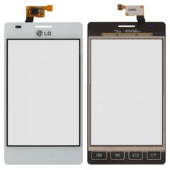 Тачскрін (сенсор) LG E615 Optimus L5 Dual Sim White High Copy