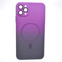 Чехол накладка с MagSafe Bright Case для Apple iPhone 11 Pro Max Violet-Gray