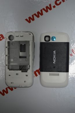 Корпус для телефону Nokia 5300 Red-White full HC