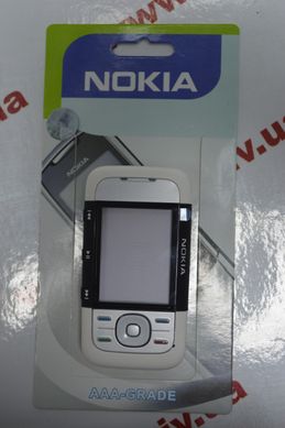 Корпус для телефону Nokia 5300 Red-White full HC