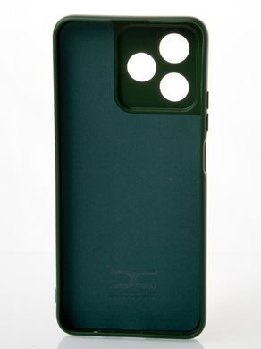 Чехол накладка Silicon Case Full Camera для Realme C53 Dark Green/Темно-зеленый