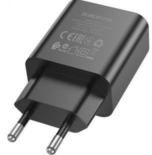 Сетевое зарядное устройство Borofone BA71A 20W 1Type-c Black