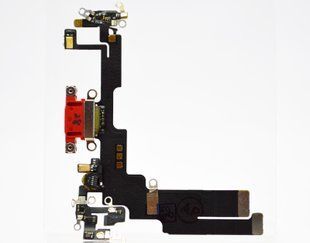 Шлейф Apple iPhone 14 з роз'ємом живлення Red Original