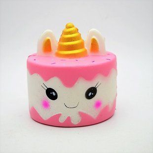 Ароматная игрушка-антистресс Squishy Antistress Cake Unikorn White