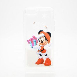 Чехол с рисунком (принтом) Merry Christmas Snow для iPhone 7/8 Minnie Mouse Surprise