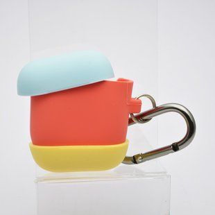 Чехол Splash of colors with sual cap для AirPods (Italian Rose)