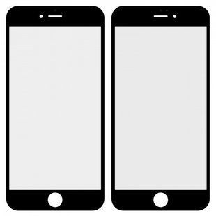 Стекло дисплея для iPhone 6 Plus Black Original TW