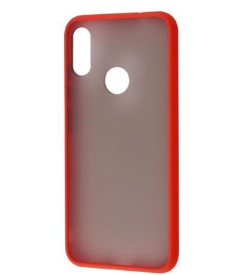 Чохол з напівпрозорою задньою кришкою Matte Color Case TPU для Xiaomi Redmi Note 7 Red