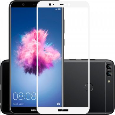 Защитное стекло Huawei P Smart/Enjoy 7S Full Screen Triplex Глянцевое White тех. пакет