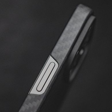 Чехол накладка Kevlar with MagSafe для Apple iPhone 16 Pro Черный