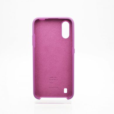 Чехол накладка Silicon Cover для Samsung A015 Galaxy A01 Violet