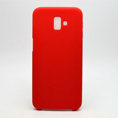 Чохол накладка Silicon Cover for Samsung J610 Galaxy J6 Plus 2018 Red Copy