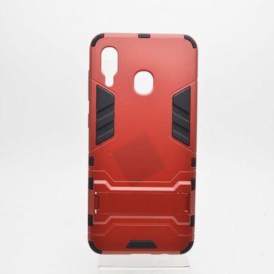 Чехол бронированный противоударный Armor Case for Samsung A205/M205 Galaxy A20/M20 Red