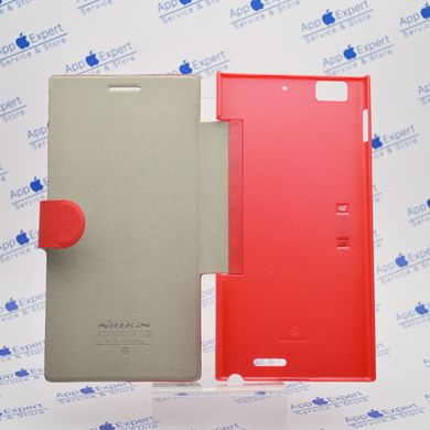 Чехол книжка Nillkin Fresh Series Lenovo K900 Red