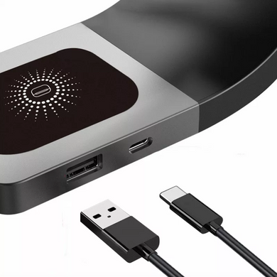 Беспроводная зарядка Wireless Charger 3 in 1 15W Y35 Black