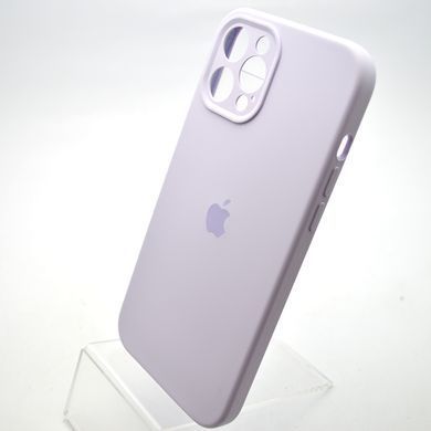 Силіконовий чохол накладка Silicon Case Full Camera для iPhone 12 Pro Max Light Purple